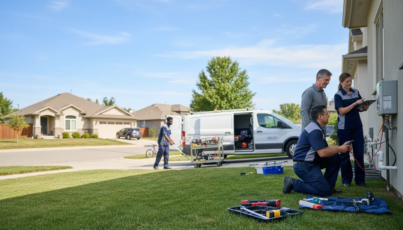 Tankless water heater service in Sioux Falls, SD